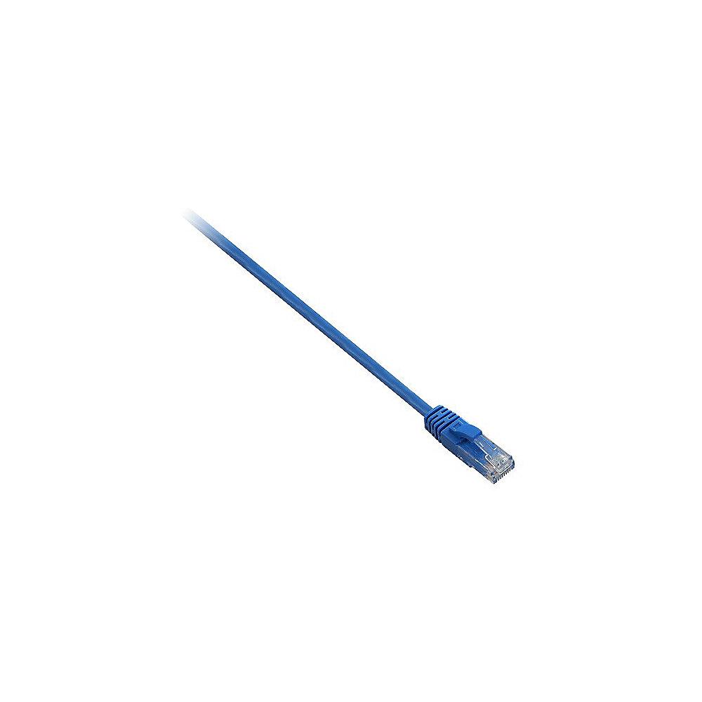 V7 Patch Netzwerkkabel RJ45 UTP CAT6 1m blau