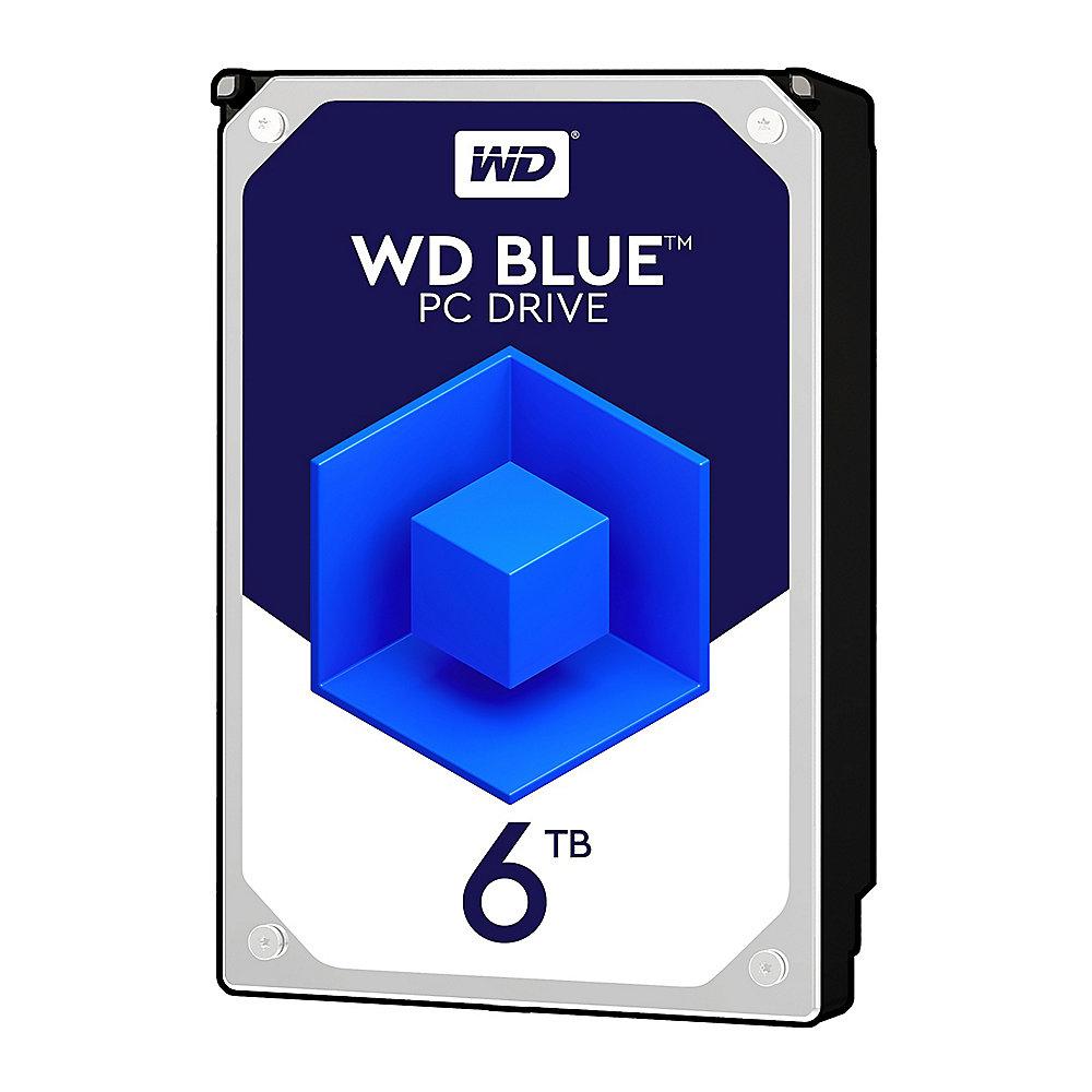 WD Blue WD60EZRZ - 6TB 5400rpm 64MB 3.5zoll SATA600, WD, Blue, WD60EZRZ, 6TB, 5400rpm, 64MB, 3.5zoll, SATA600