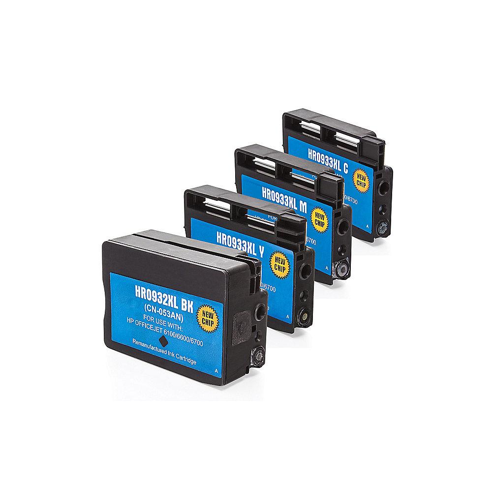 Alternative zu HP C2P42AE / 932 933 XL Tintenpatronen Multipack (BK, C, M, Y)