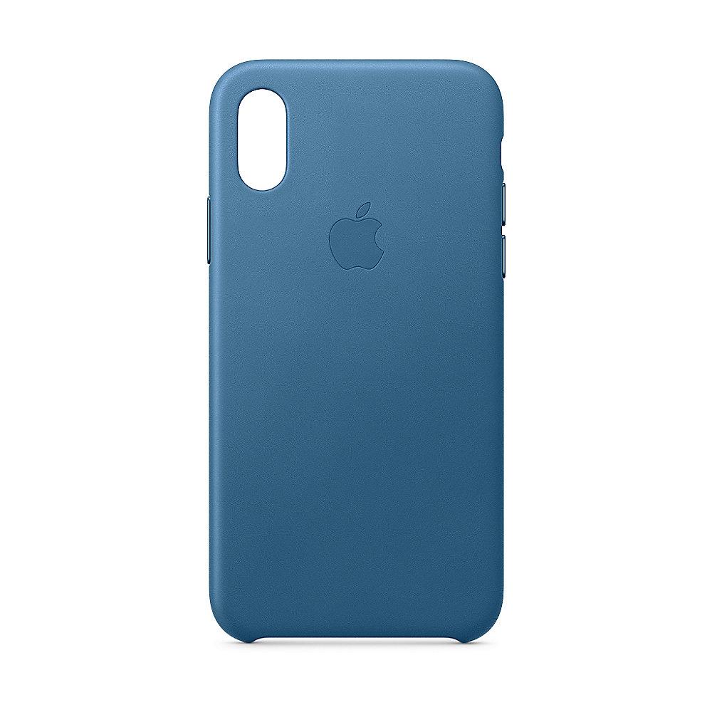 Apple Original iPhone XS Leder Case-Cape Cod Blau, Apple, Original, iPhone, XS, Leder, Case-Cape, Cod, Blau