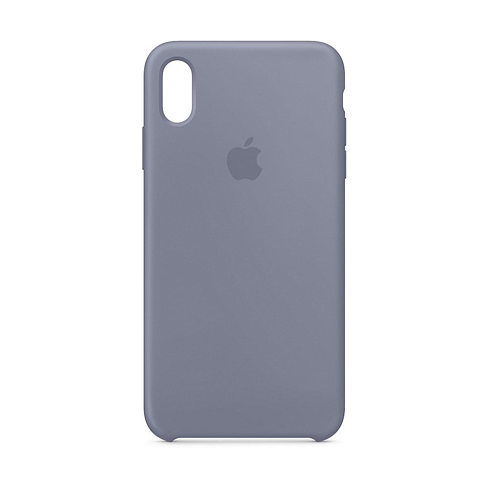 Apple Original iPhone XS Max Silikon Case-Lavendelgrau