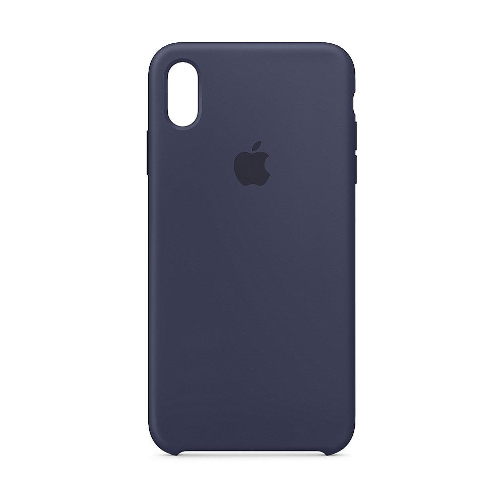 Apple Original iPhone XS Max Silikon Case-Mitternachtsblau