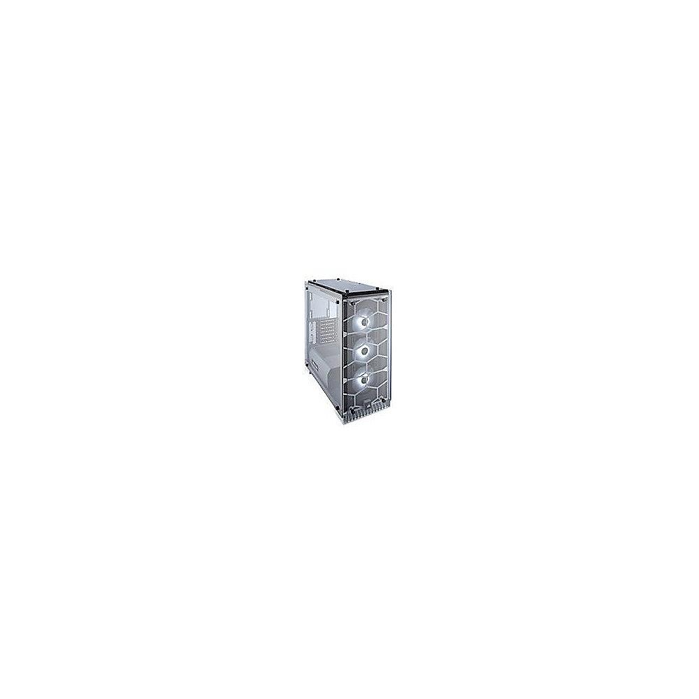 Corsair Crystal 570X RGB White Midi Tower ATX Gehäuse mit gehärtetem Glas, Corsair, Crystal, 570X, RGB, White, Midi, Tower, ATX, Gehäuse, gehärtetem, Glas