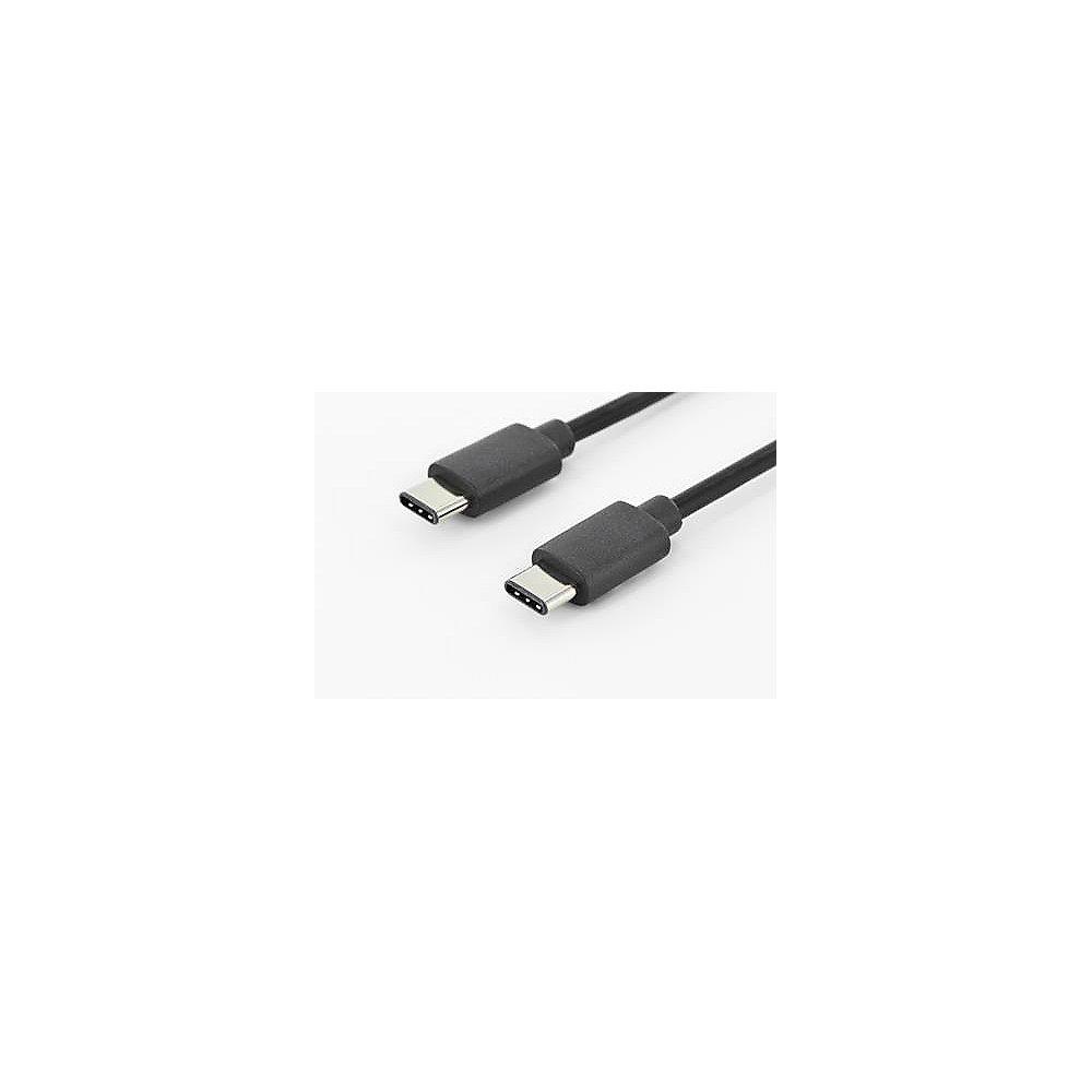 ednet USB 3.1 Anschlusskabel 1m Premium USB-C St./St. 84317 schwarz, ednet, USB, 3.1, Anschlusskabel, 1m, Premium, USB-C, St./St., 84317, schwarz