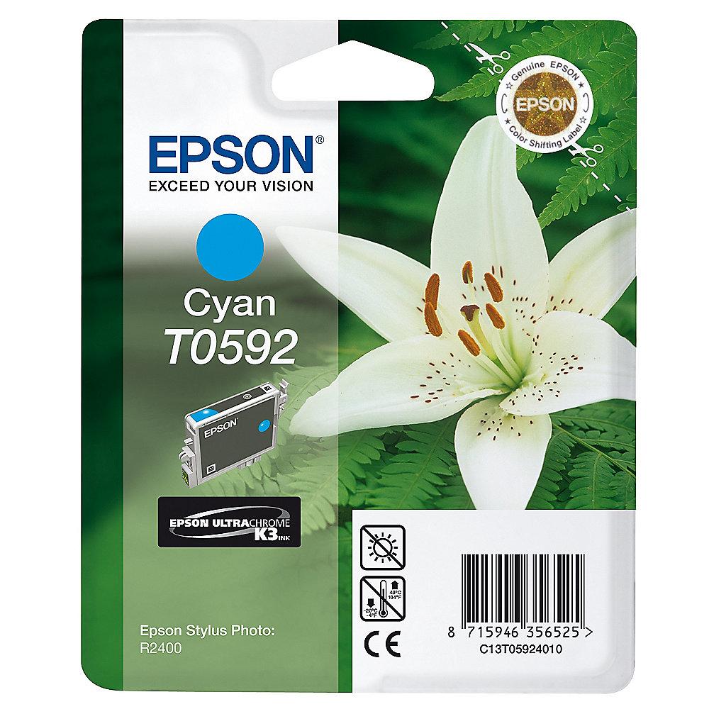 Epson C13T05924010 Druckerpatrone T0592 cyan