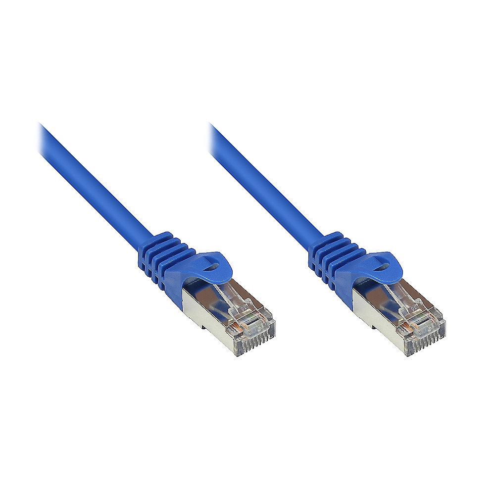 Good Connections 1,5m RNS Patchkabel CAT5E SF/UTP PVC blau, Good, Connections, 1,5m, RNS, Patchkabel, CAT5E, SF/UTP, PVC, blau