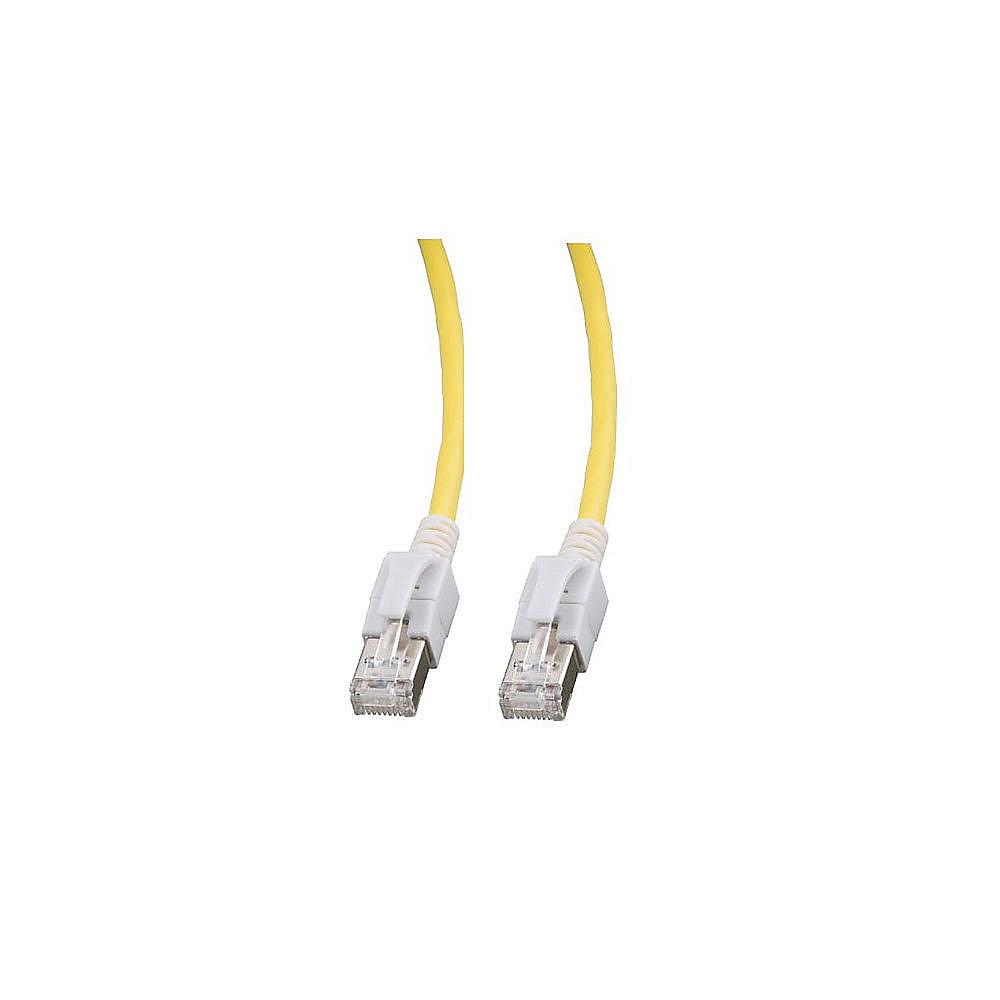 Good Connections Patchkabel Cat. 6A halogenfrei leuchtende Stecker gelb 3m, Good, Connections, Patchkabel, Cat., 6A, halogenfrei, leuchtende, Stecker, gelb, 3m