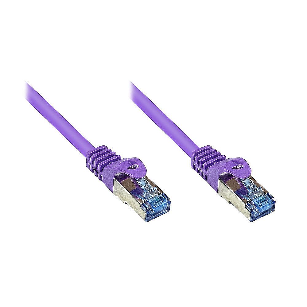 Good Connections RNS Patchkabel Cat.6A S/FTP PiMF halogenfrei 500MHz 40m violett