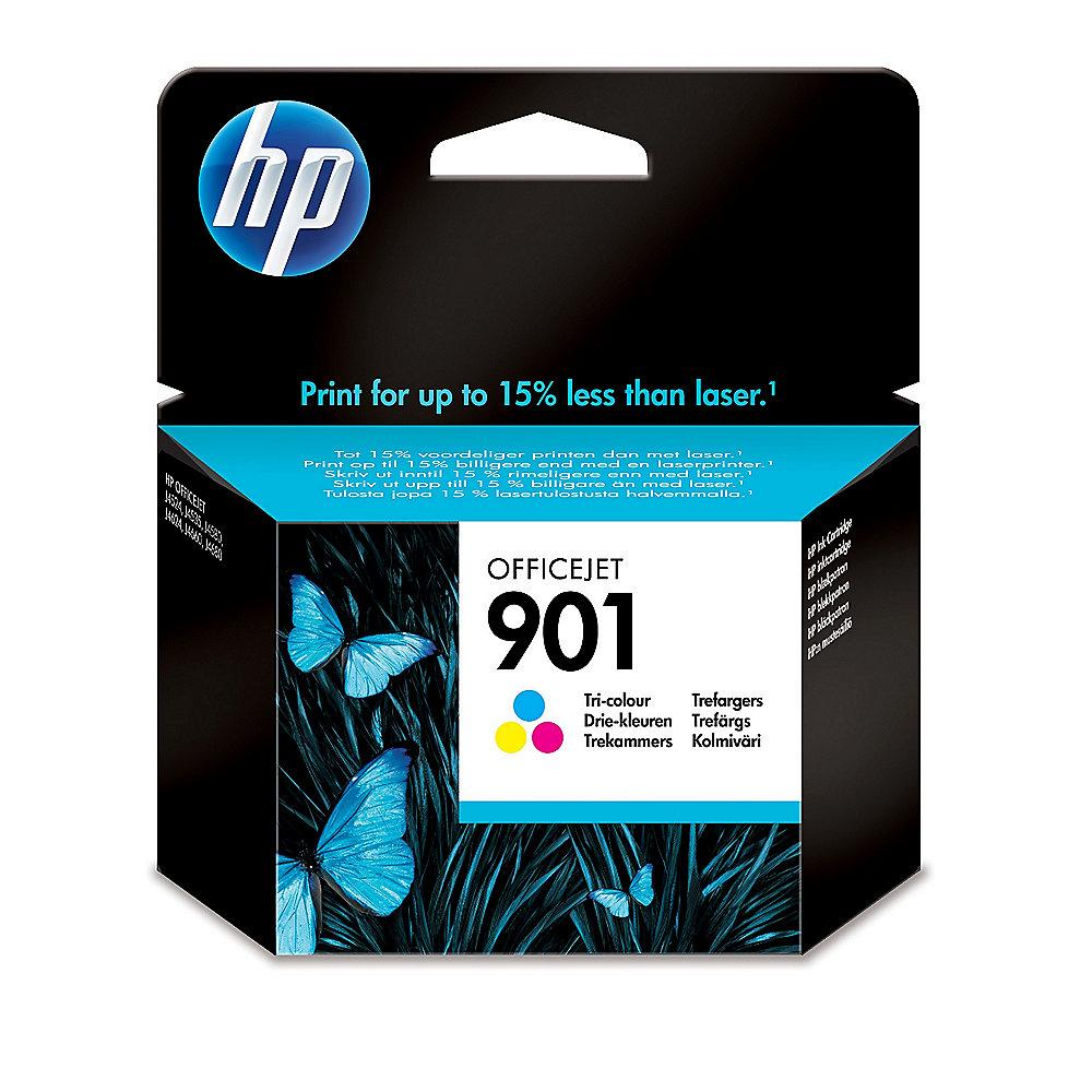 HP CC656AE Original Druckerpatrone 901 dreifarbig (cyan, magenta, gelb)