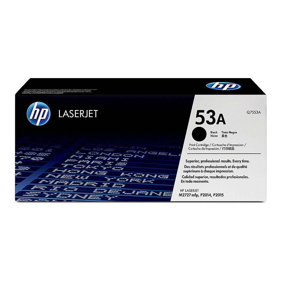 HP Q7553A Original Tonerkassette 53A schwarz