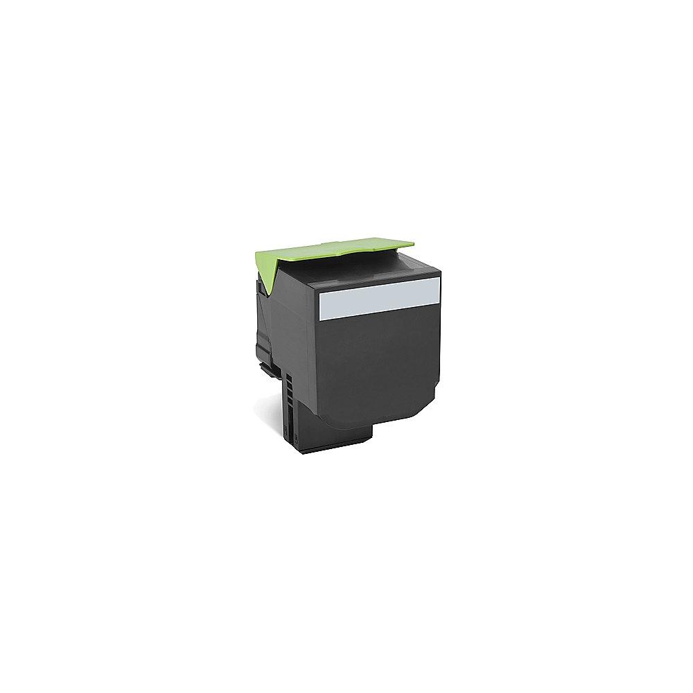 Lexmark 802HKE Tonerkasette Schwarz 8.000 Seiten CX510, Lexmark, 802HKE, Tonerkasette, Schwarz, 8.000, Seiten, CX510